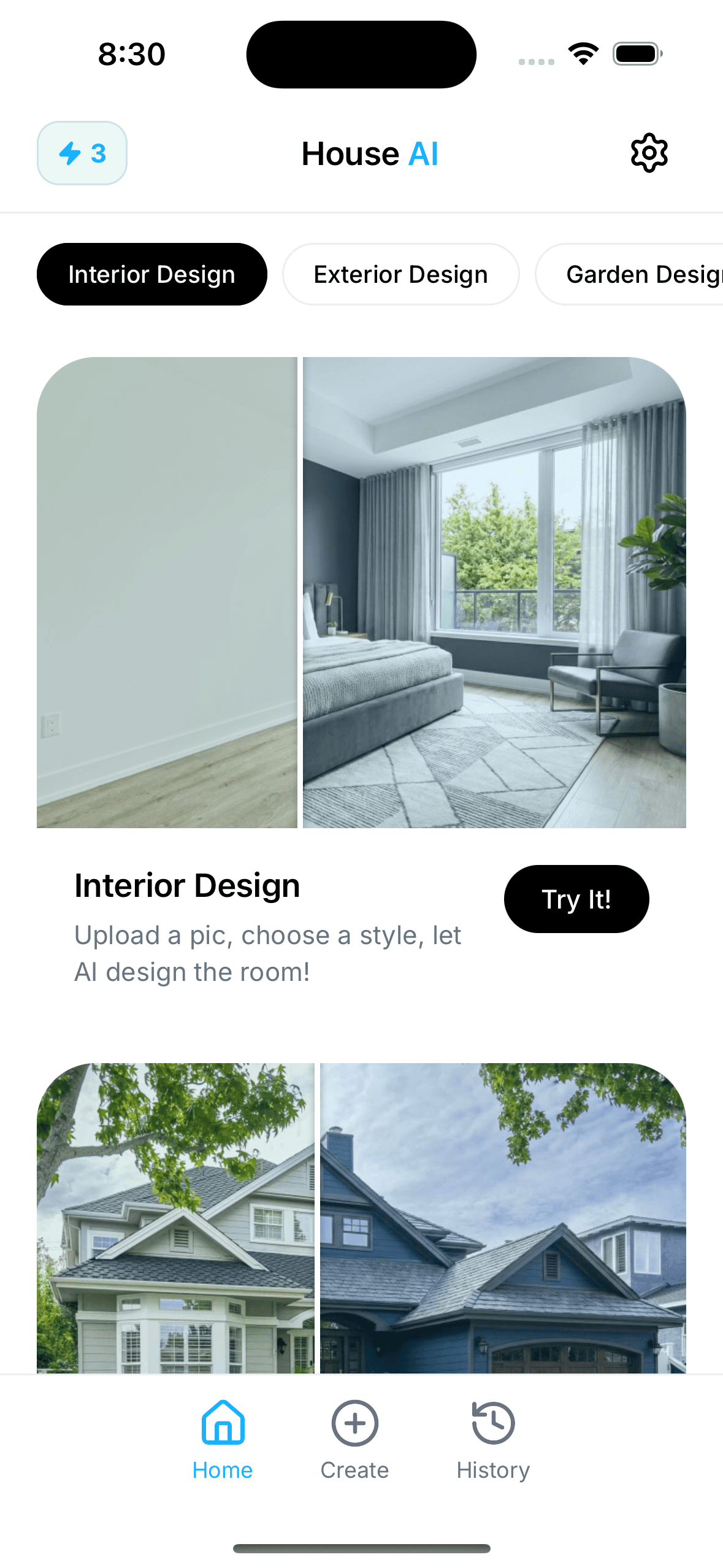 HouseAI App Screenshot